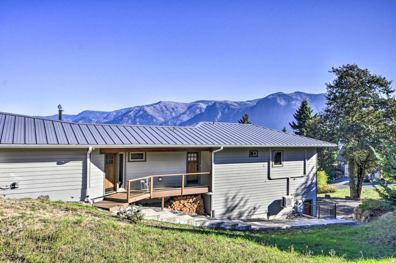 Scenic Studio With Loft And View Of The Columbia River Carson Exterior photo